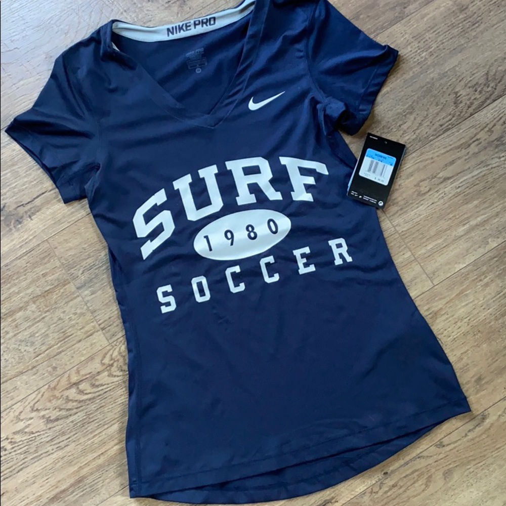 NWT Nike Pro Surf Soccer t-shirt